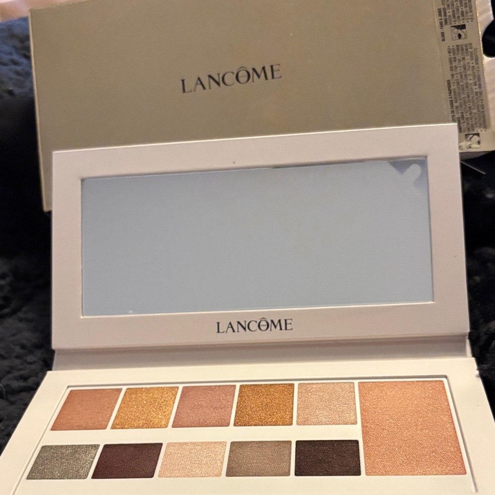Lancome Eyeshadow Palette - Gold, Brown, Cream Shades